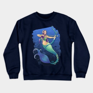 Archer Mermaid Crewneck Sweatshirt